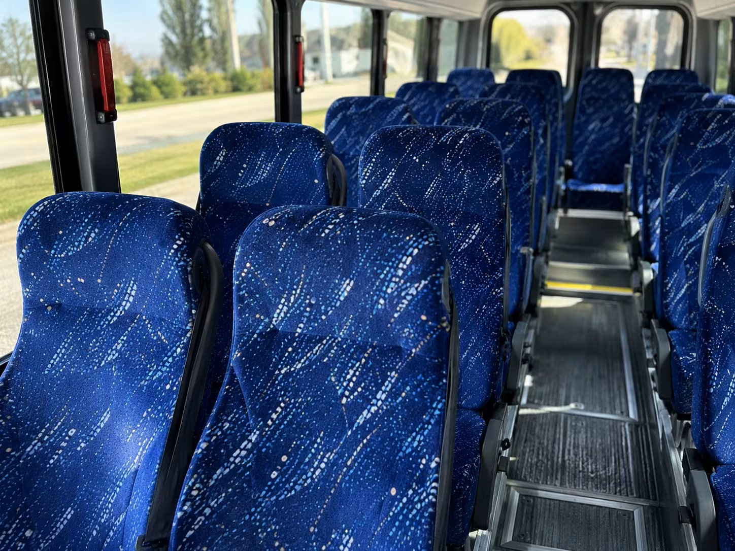 20 passenger minibus interior