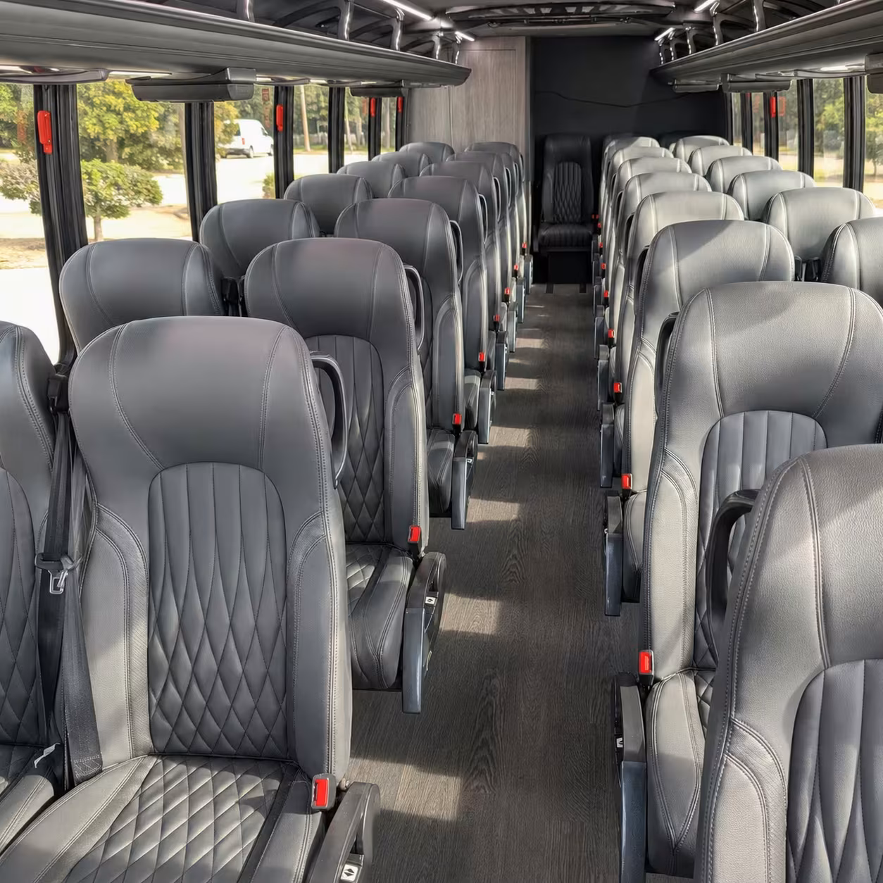 35 passenger minibus interior