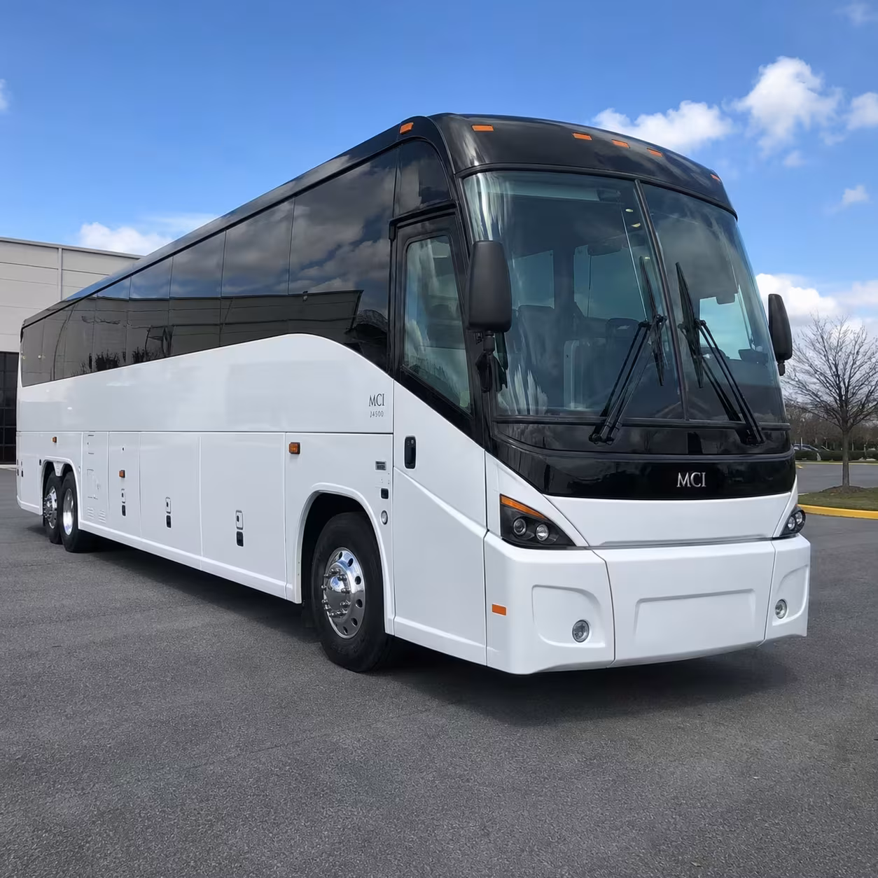 56 passenger charter bus
