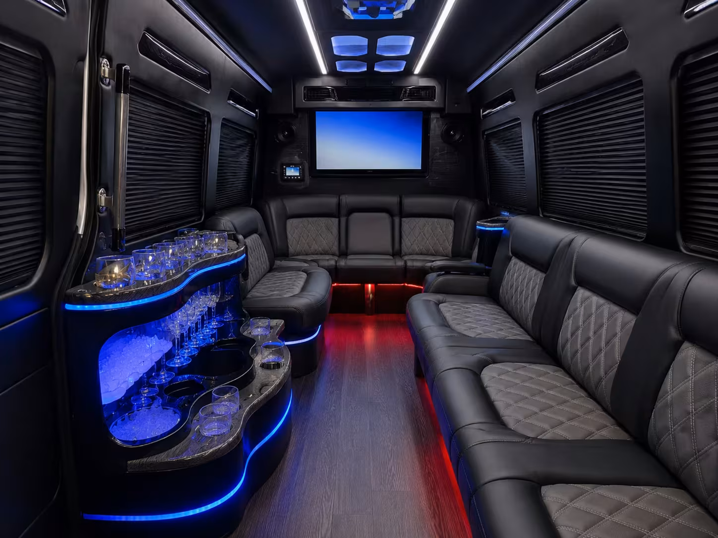 clearwater long distance charter bus rentals